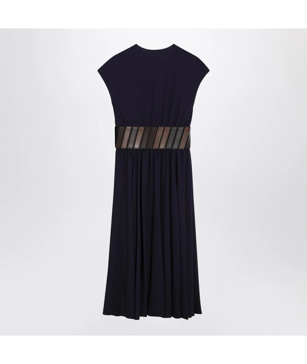 ALAIA Фиолетовое шерстяное платье, фото 2