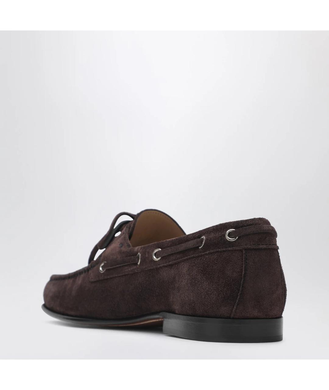 VALENTINO Коричневые замшевые лоферы, фото 2