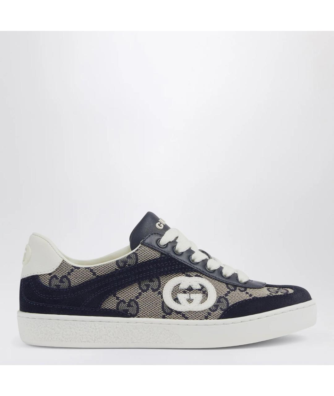 GUCCI Синие кеды, фото 3