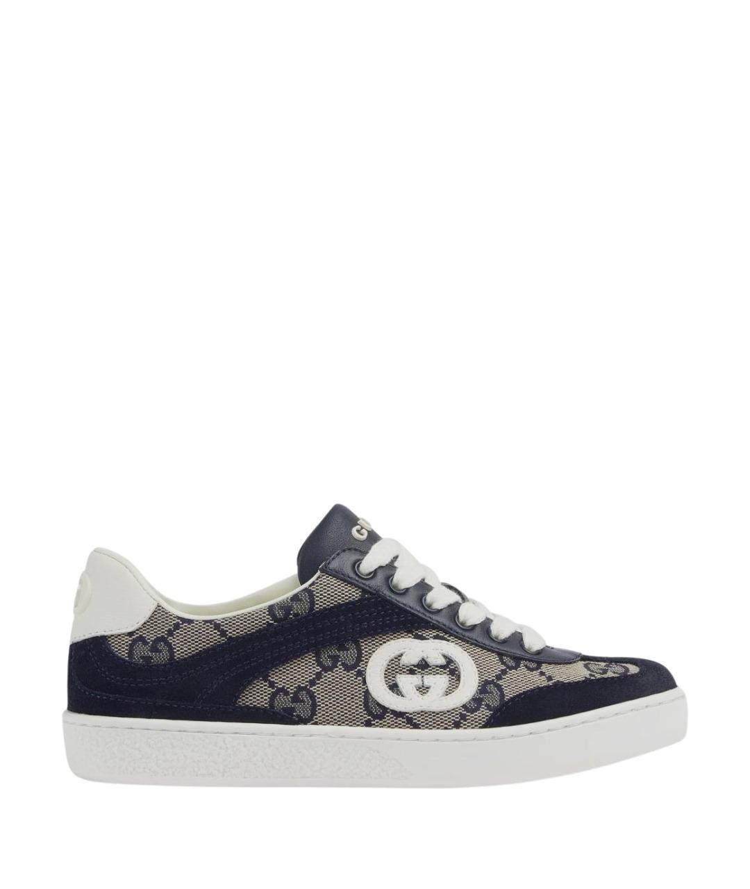 GUCCI Синие кеды, фото 1