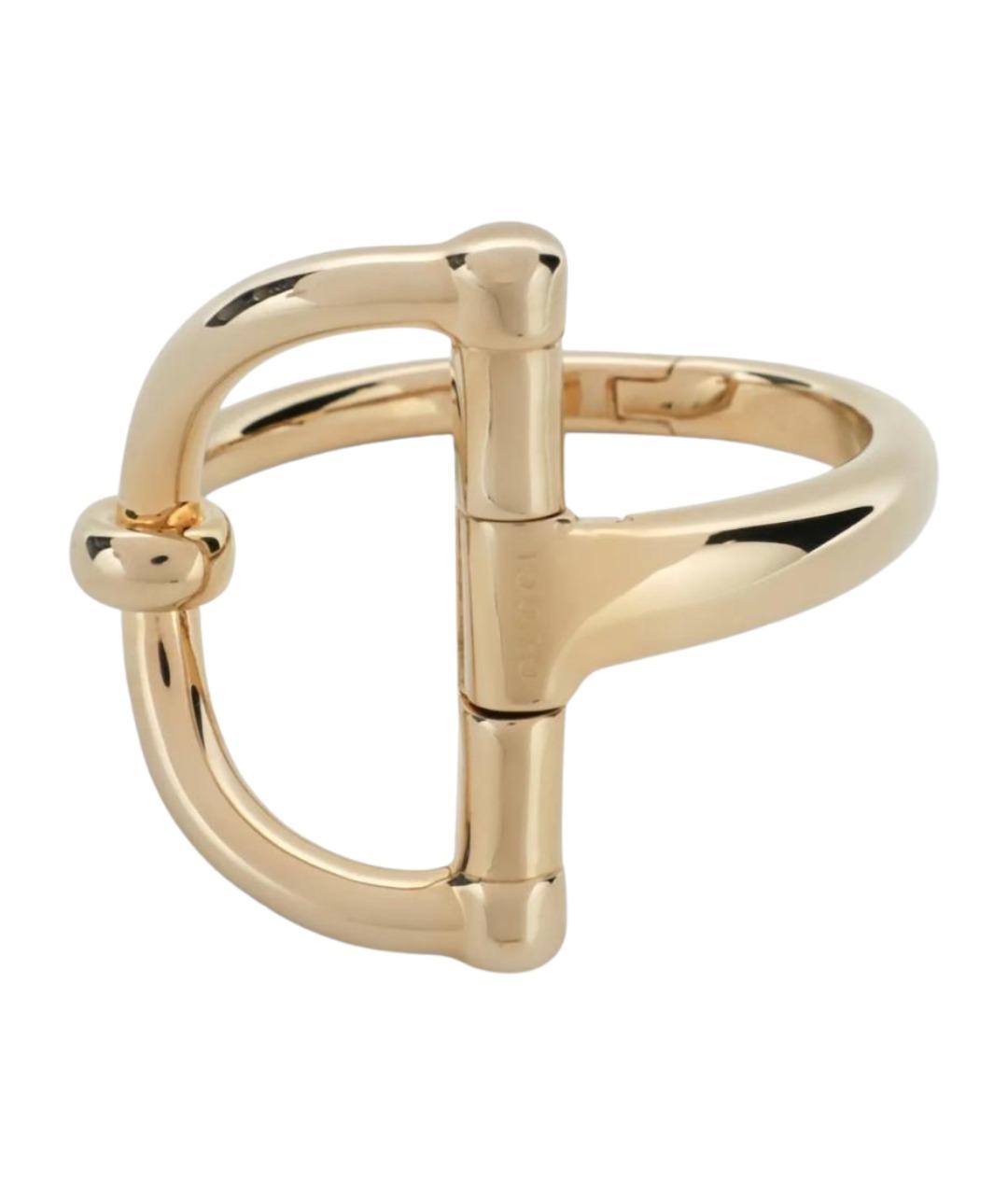 GUCCI Золотой металлический браслет, фото 1