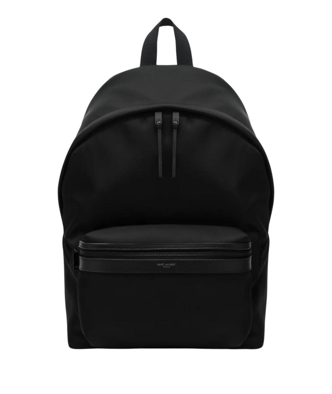 SAINT LAURENT Черный тканевый рюкзак, фото 1