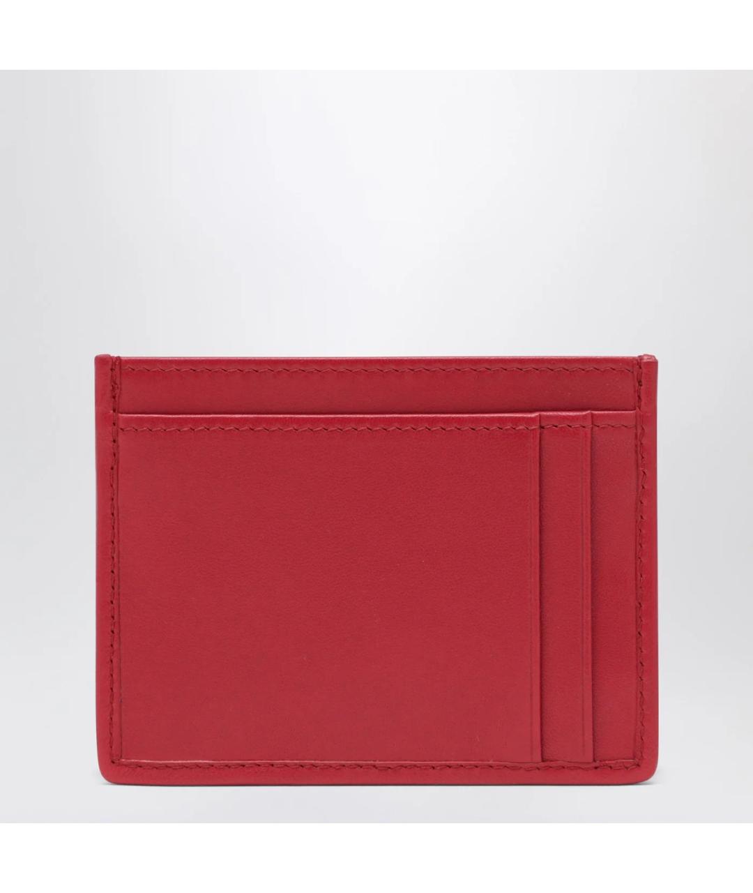 MIU MIU Красный кожаный кардхолдер, фото 2