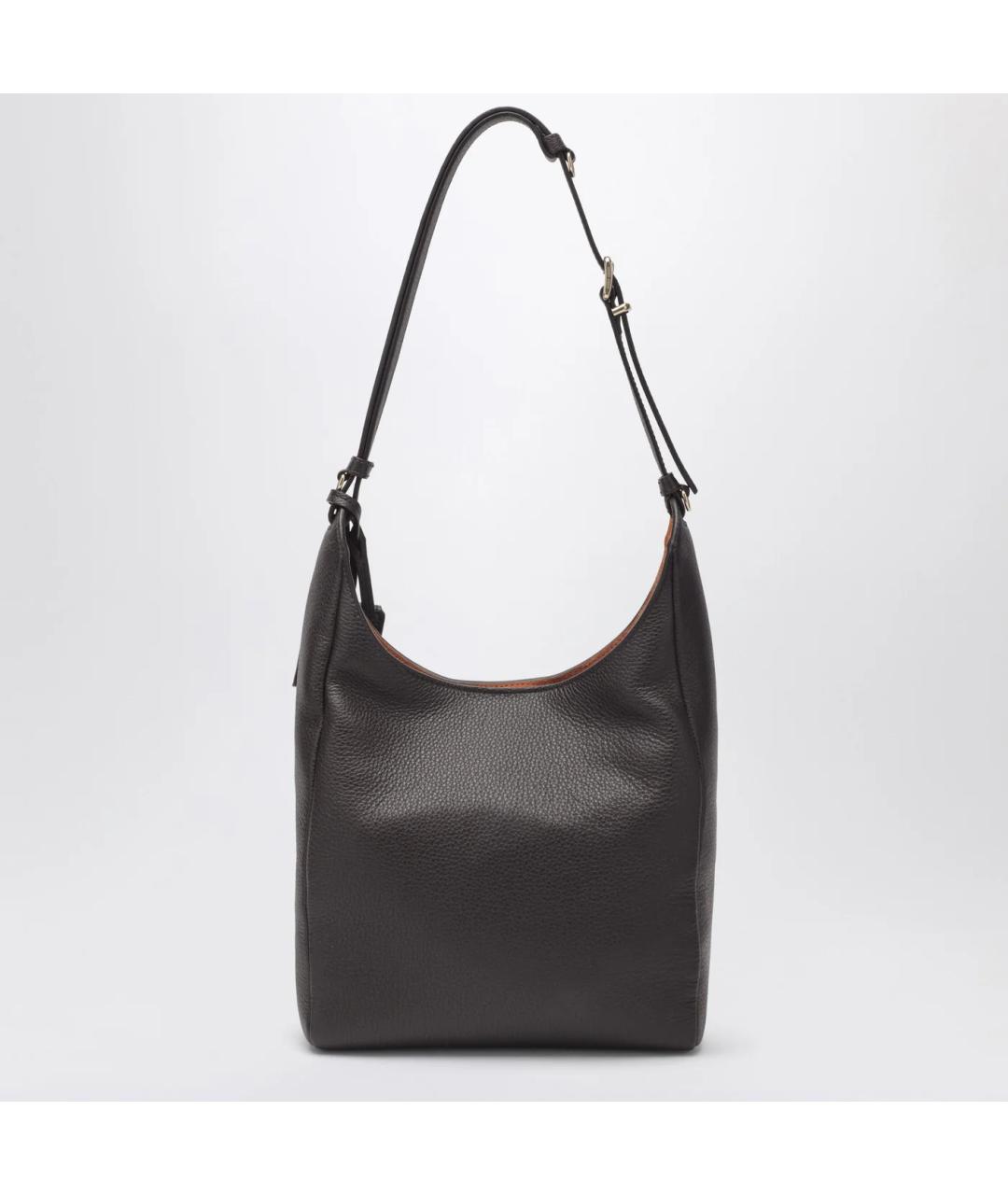 MIU MIU Коричневая кожаная сумка через плечо, фото 2