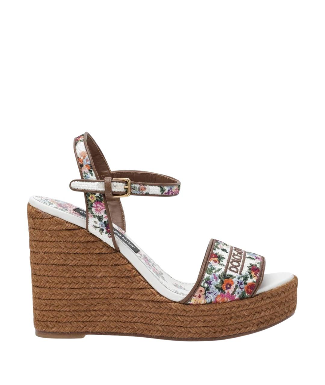 DOLCE&GABBANA Мульти босоножки, фото 1