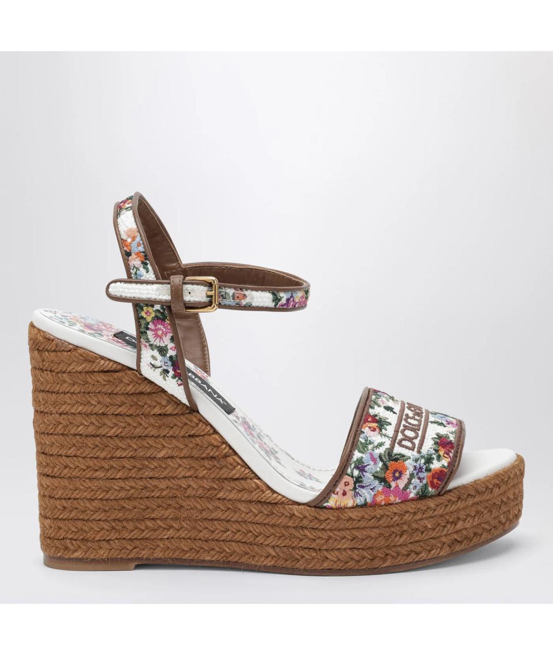 DOLCE&GABBANA Мульти босоножки, фото 3