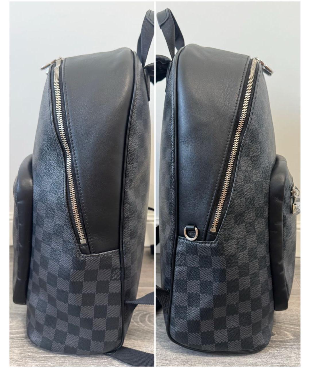 LOUIS VUITTON Черный рюкзак, фото 3