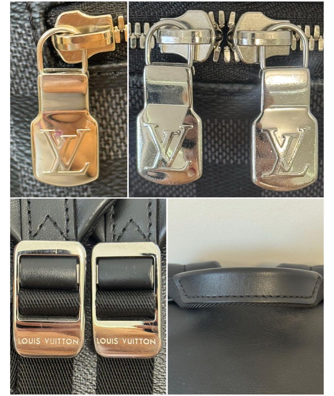 LOUIS VUITTON Черный рюкзак, фото 7