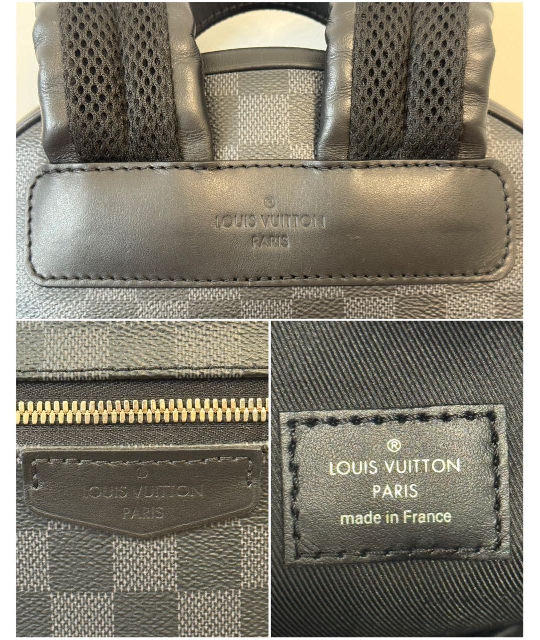 LOUIS VUITTON Черный рюкзак, фото 6