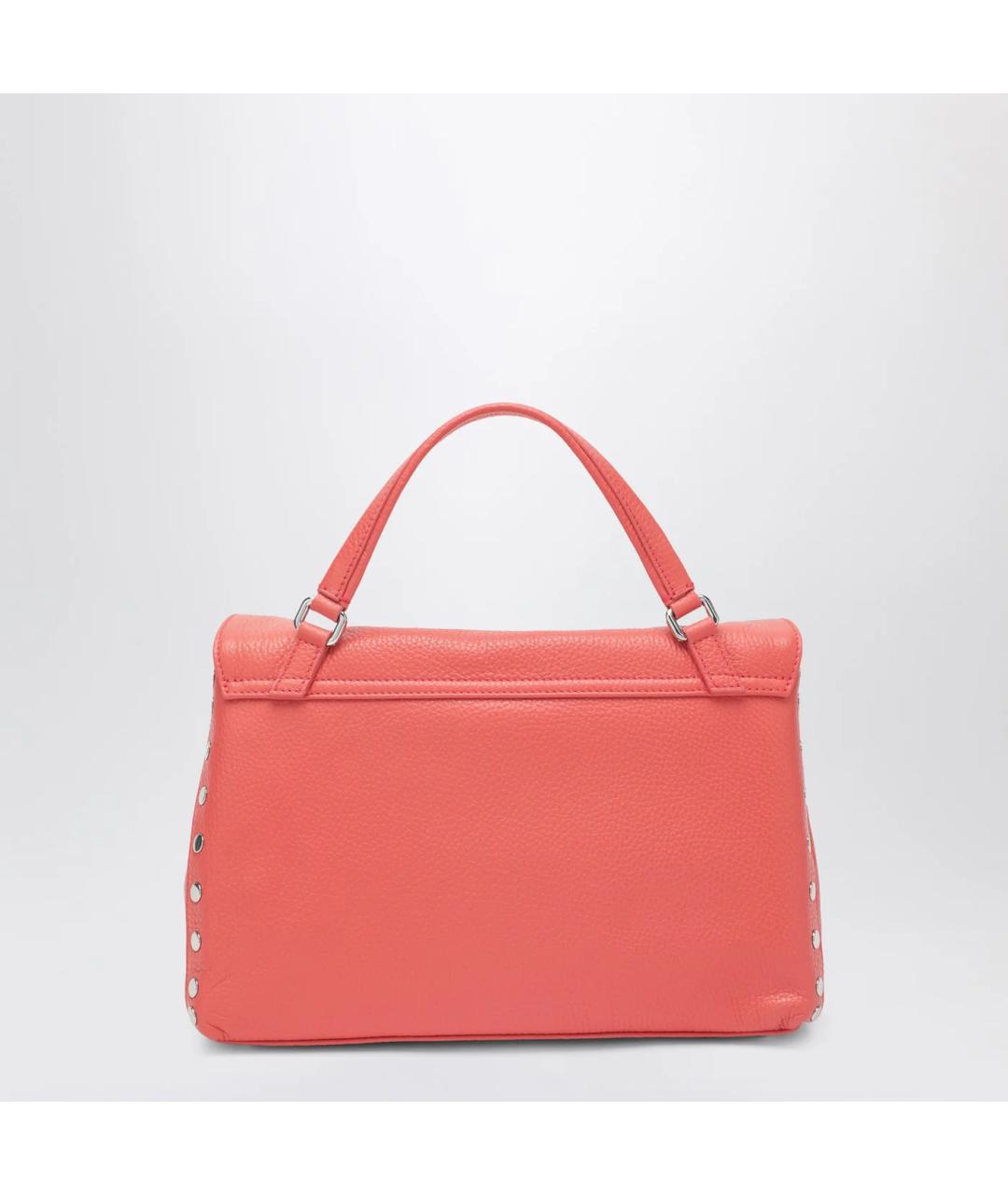 ZANELLATO Красная кожаная сумка тоут, фото 2