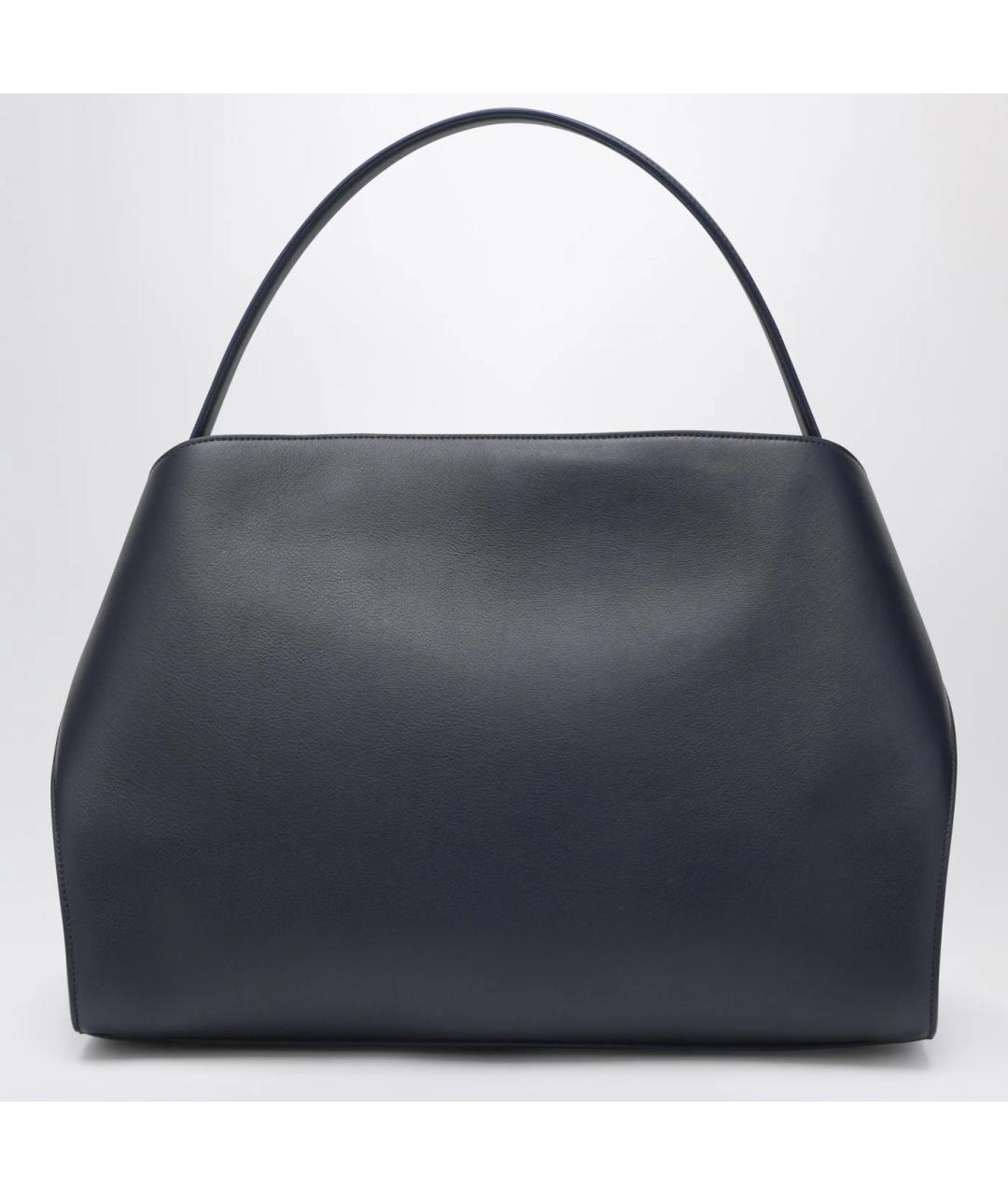 FERRAGAMO Синяя кожаная сумка тоут, фото 2