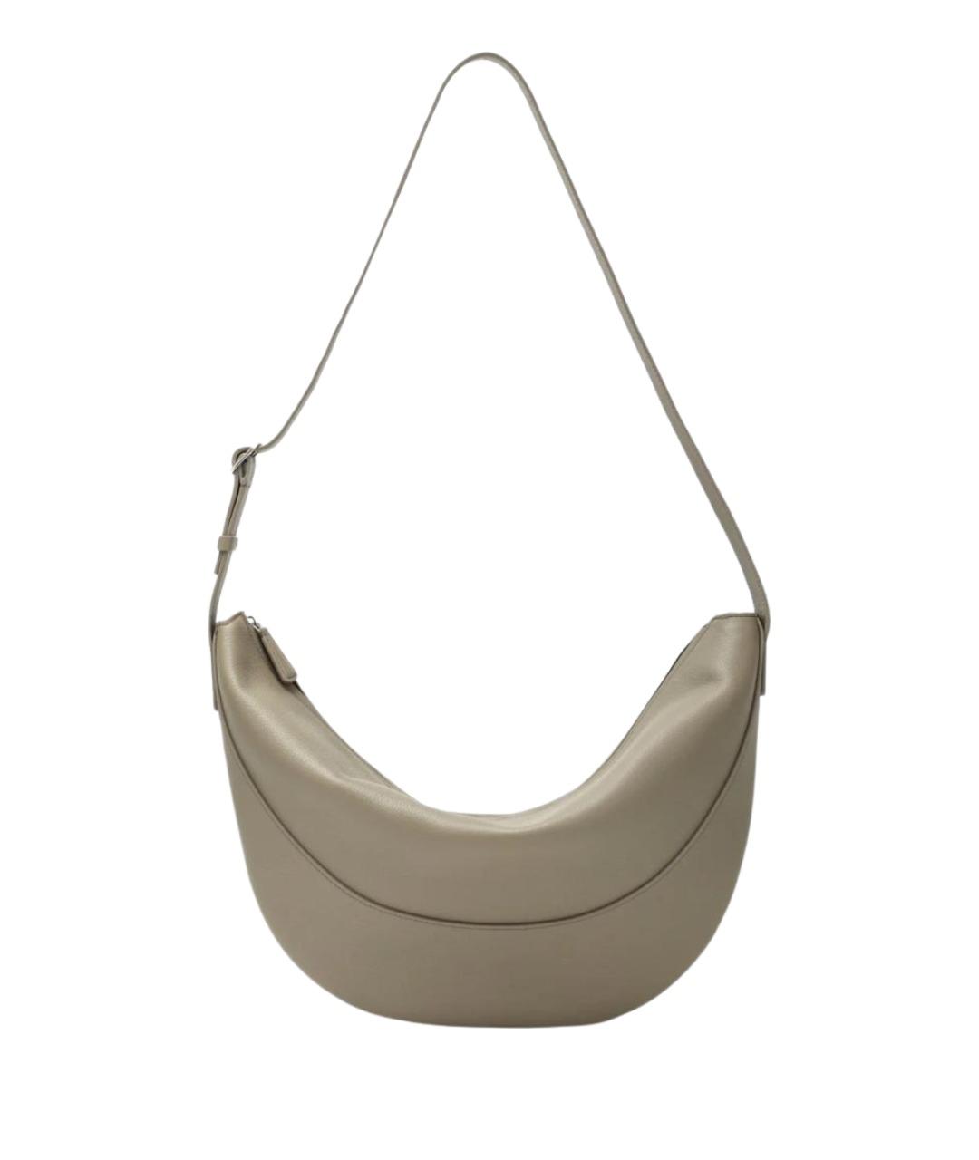 THE ROW Бежевая кожаная сумка через плечо, фото 1