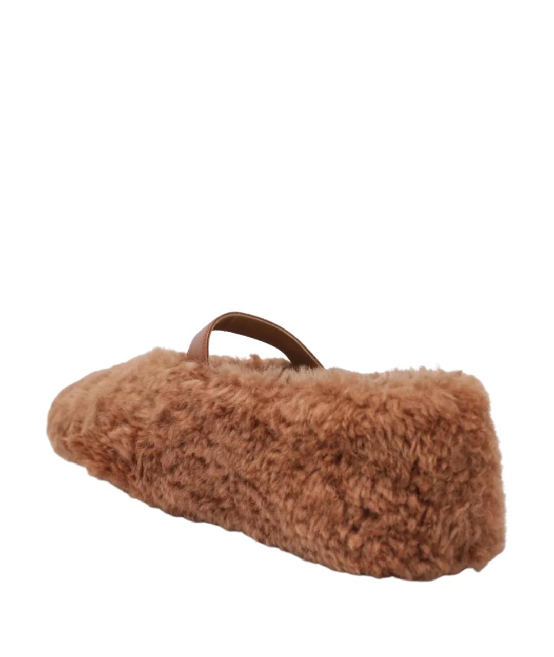 FERRAGAMO Бежевые балетки, фото 2