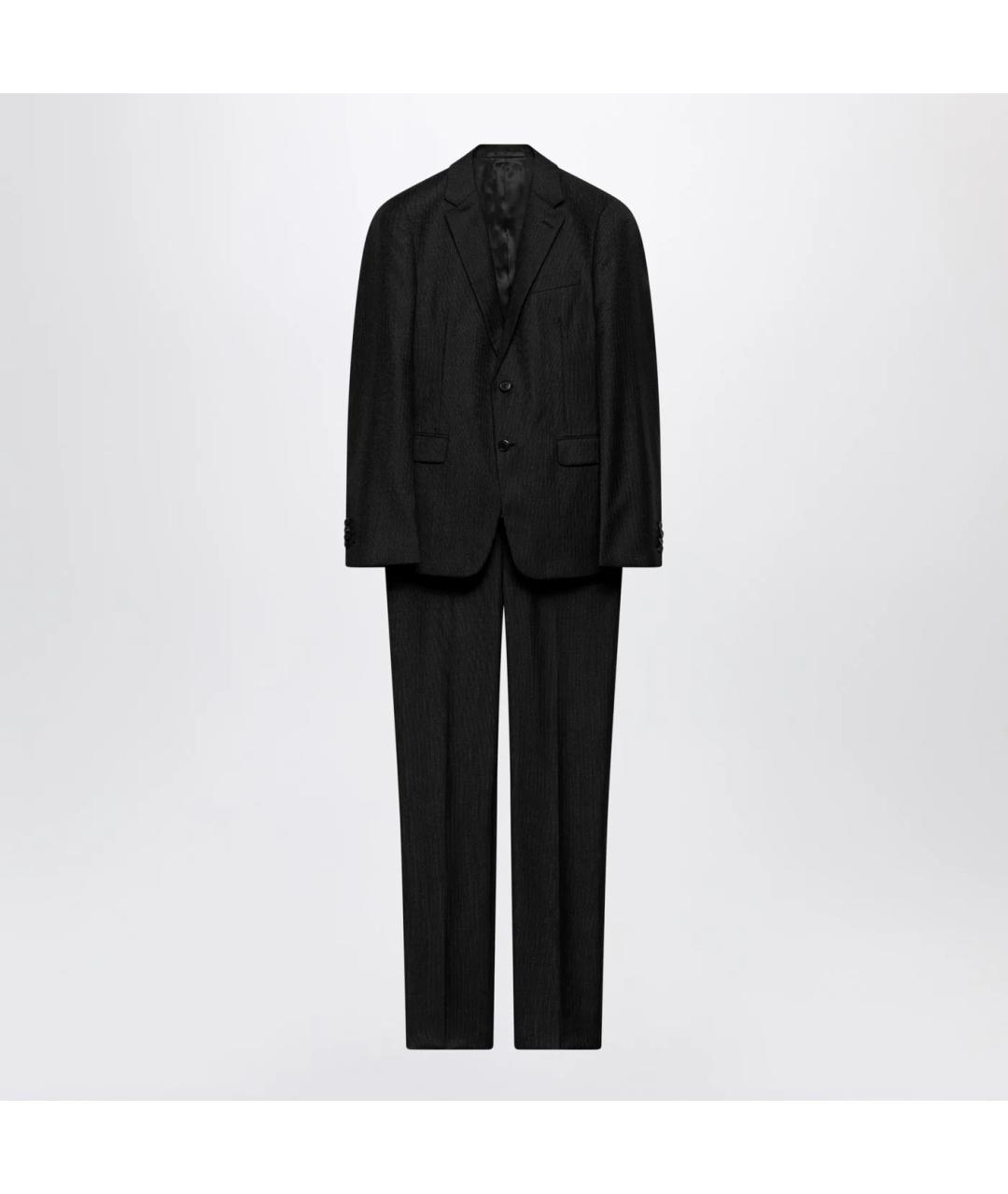 PRADA Антрацитовый классический костюм, фото 3