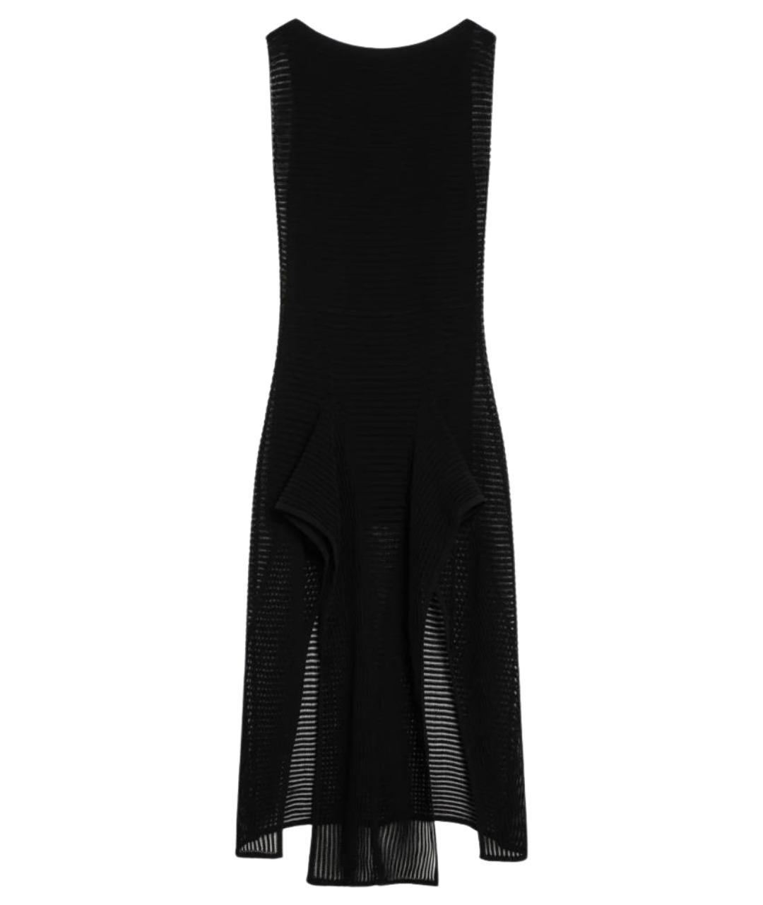 ALAIA Черное хлопковое коктейльное платье, фото 1