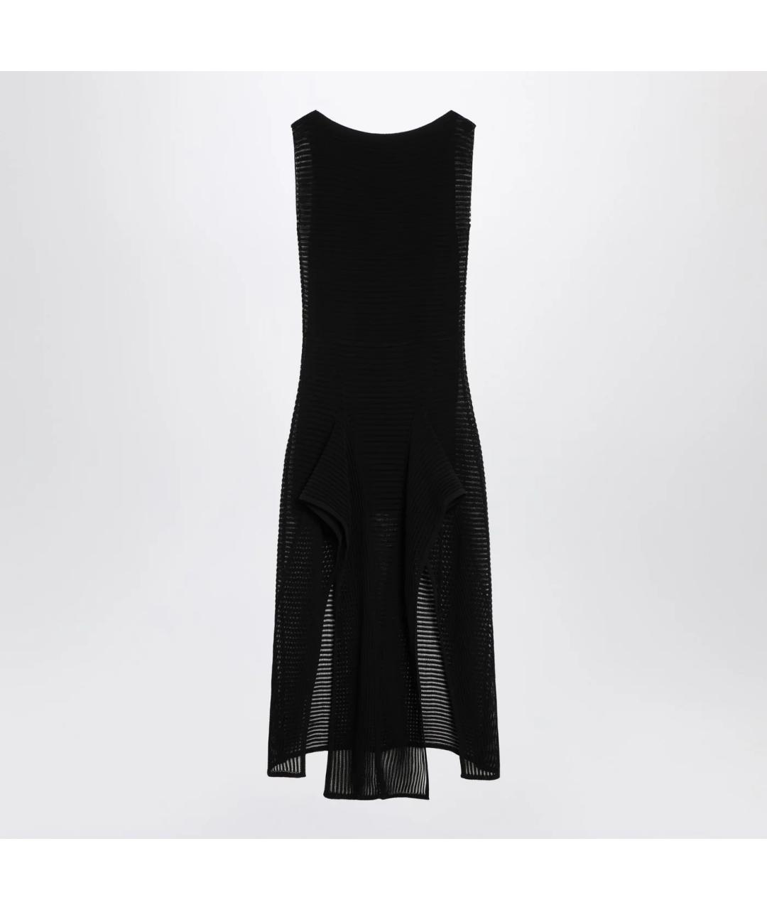 ALAIA Черное хлопковое коктейльное платье, фото 3