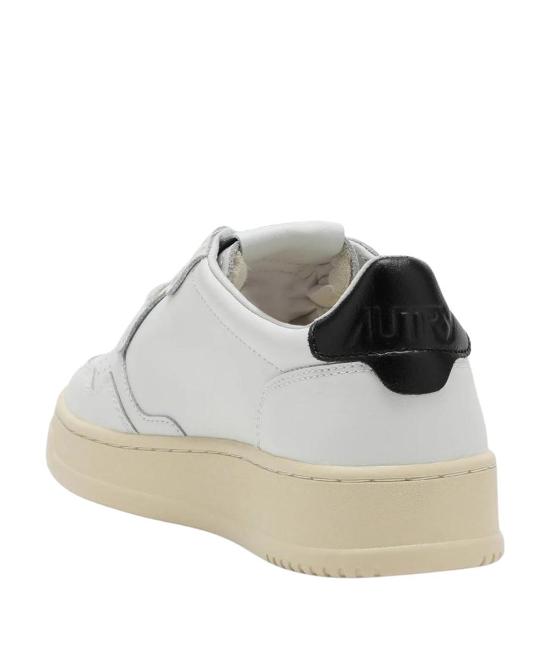 AUTRY Белые кожаные кроссовки, фото 2