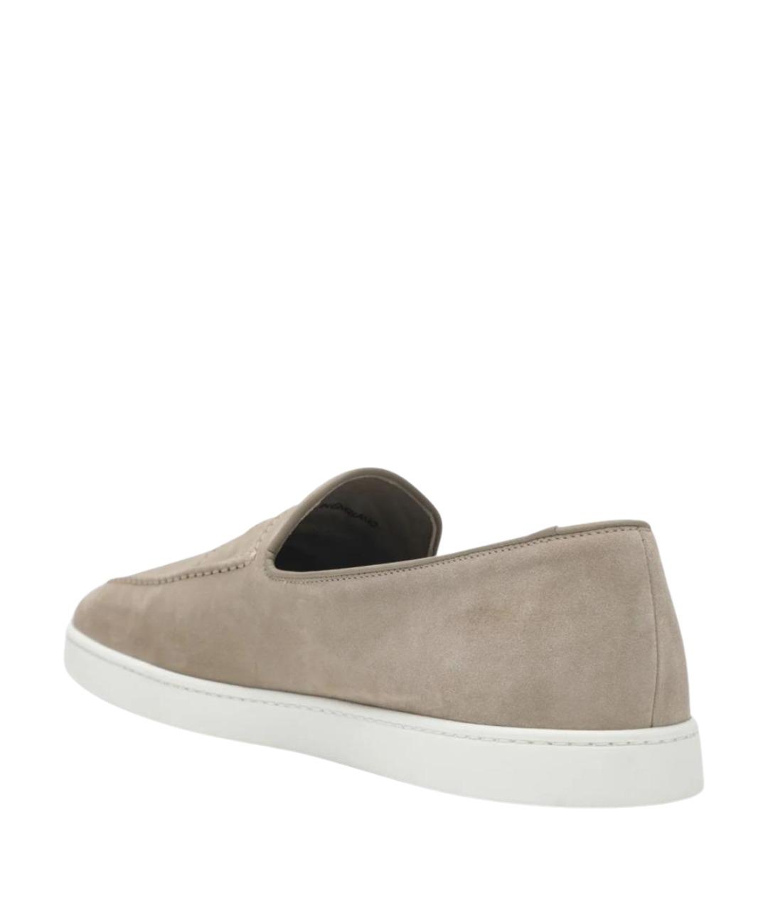 CHURCH'S Бежевые замшевые лоферы, фото 2