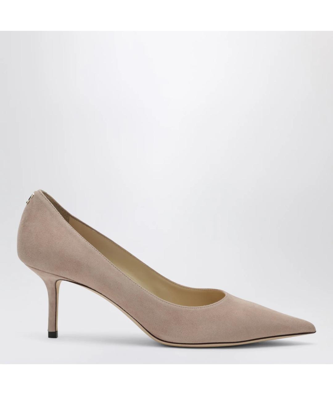 JIMMY CHOO Розовые замшевые туфли, фото 3