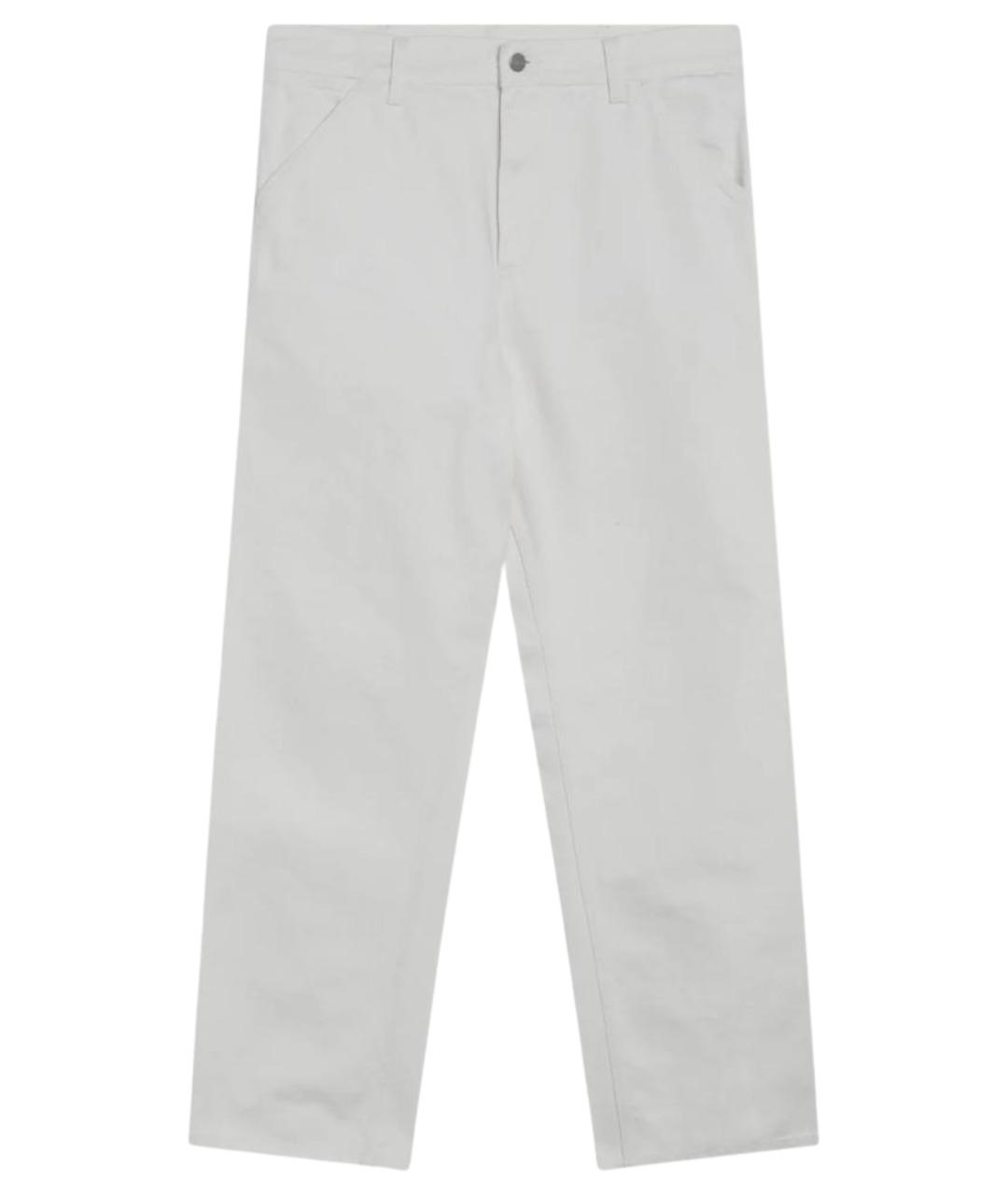 CARHARTT WIP Белые деним повседневные брюки, фото 1