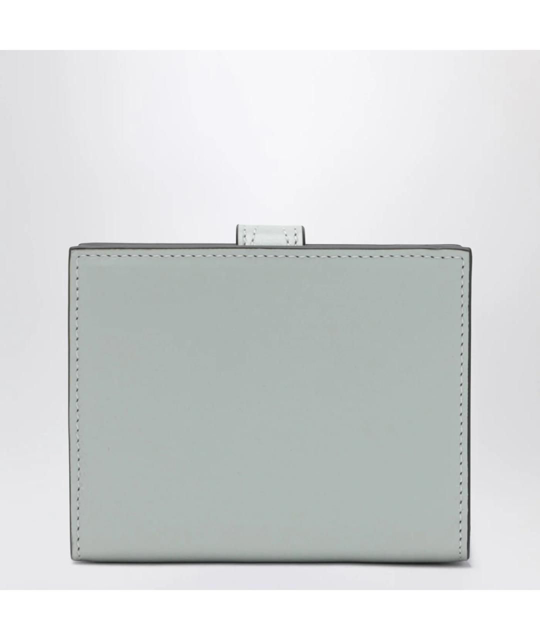 CHLOE Голубой кожаный кошелек, фото 2