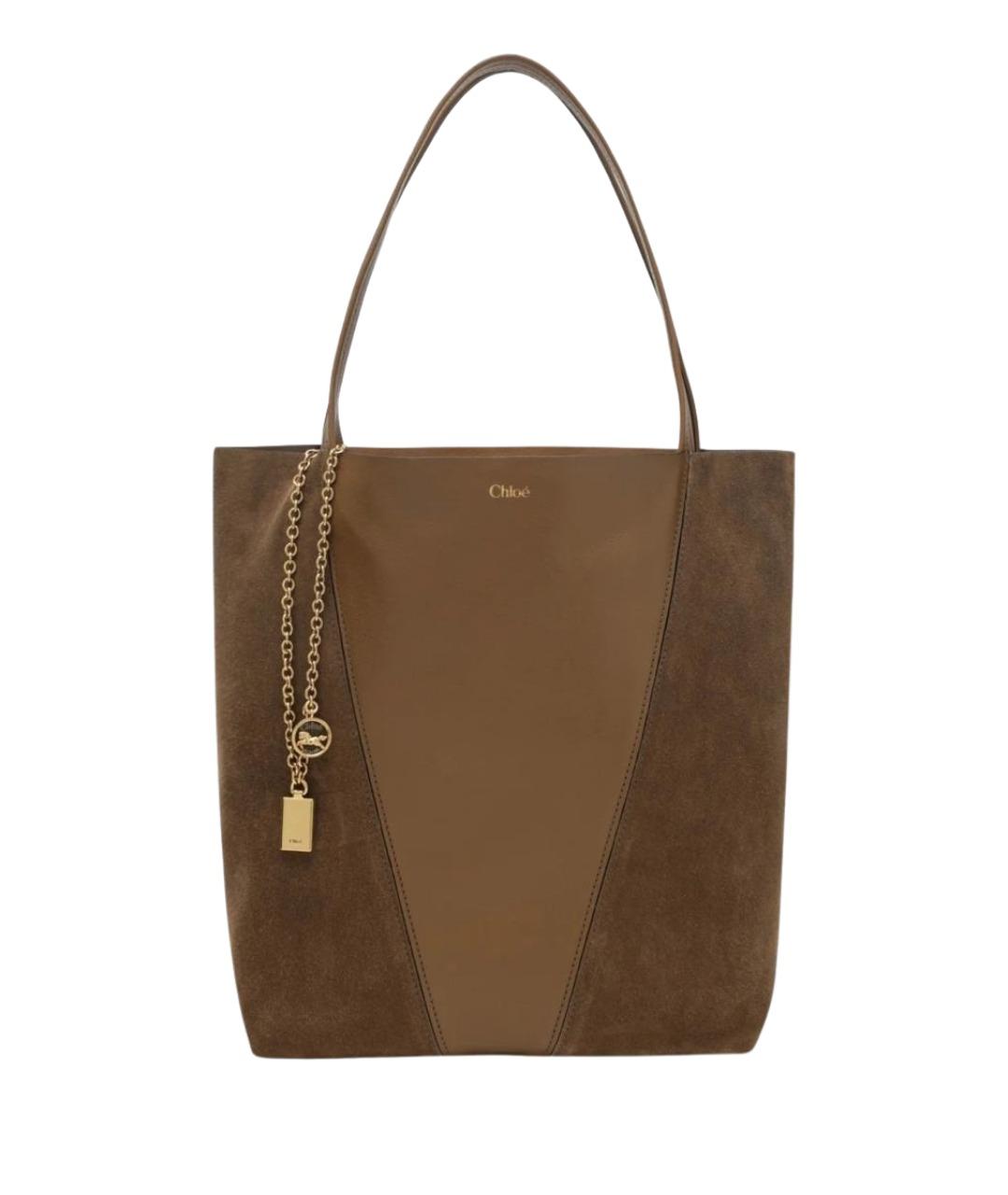 CHLOE Мульти замшевая сумка тоут, фото 1