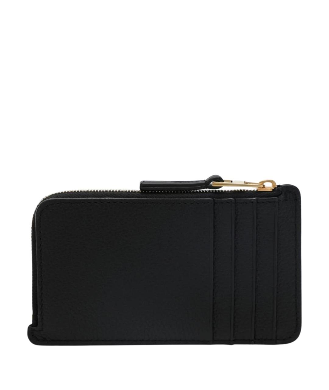 LOEWE Черный кожаный кошелек, фото 2