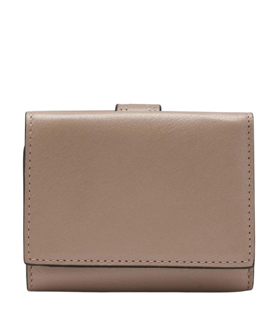 CHLOE Розовый кожаный кошелек, фото 2