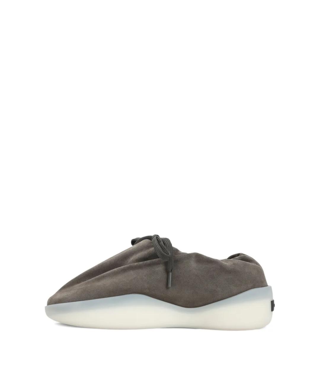 FEAR OF GOD Коричневые замшевые низкие кроссовки / кеды, фото 5