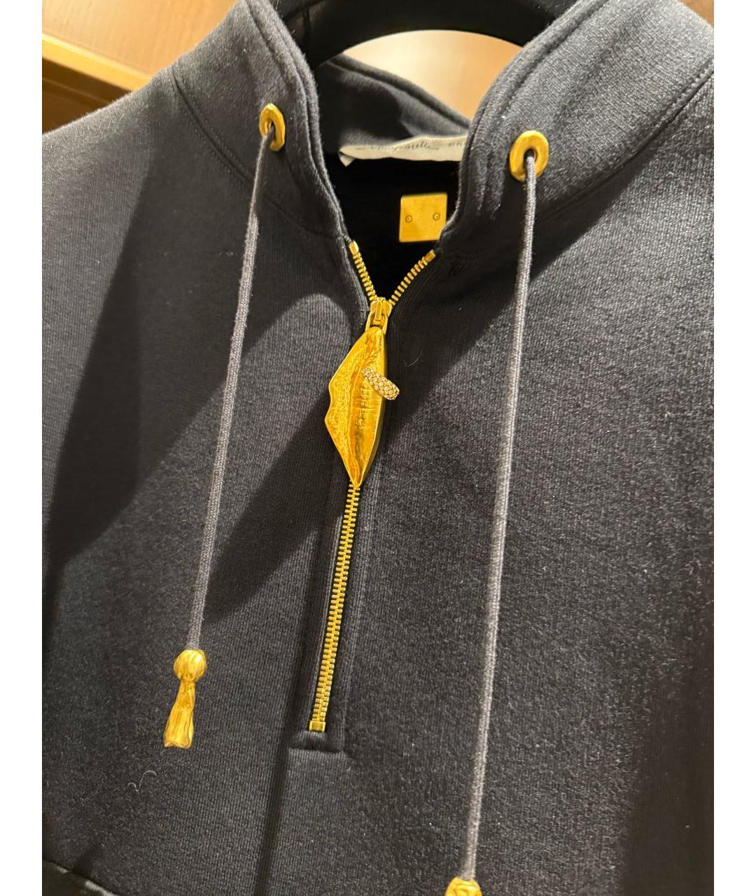 SCHIAPARELLI Черный хлопковый джемпер / свитер, фото 3