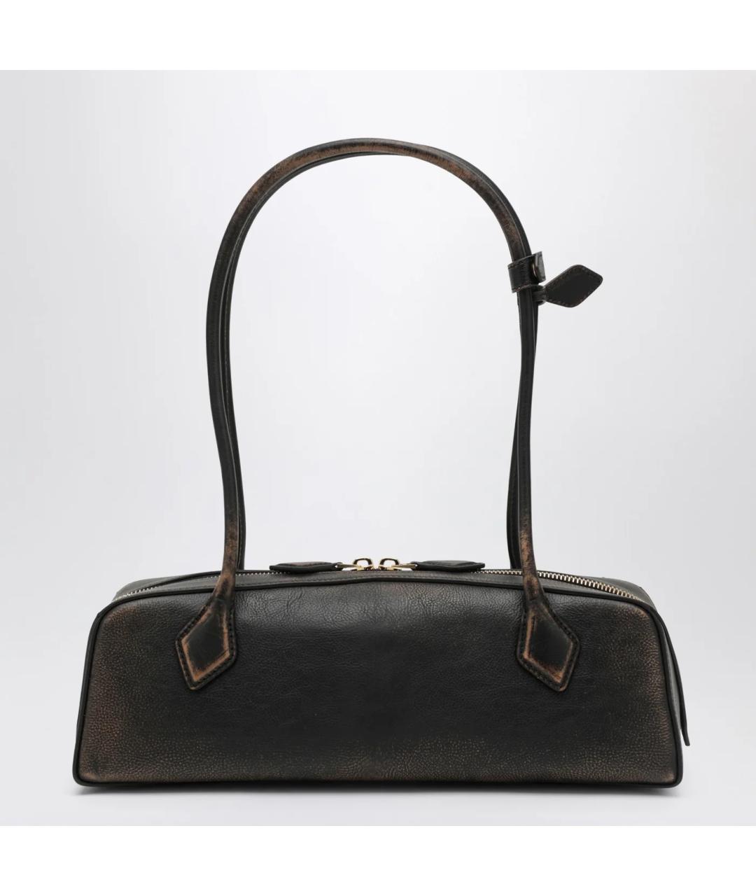 ALAIA Коричневая кожаная сумка через плечо, фото 2