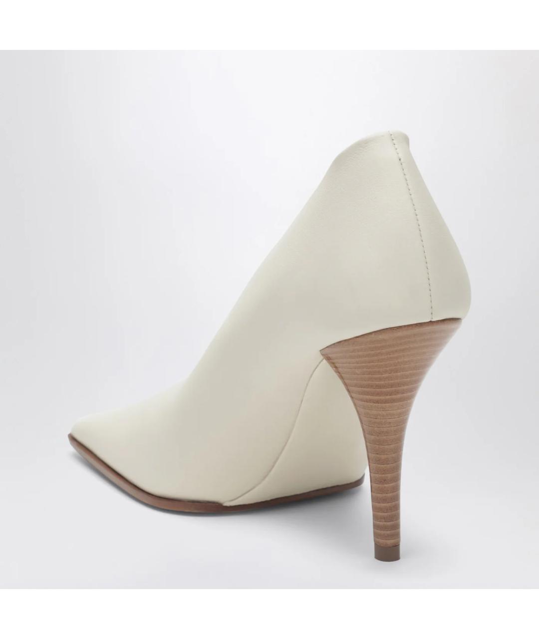 ALAIA Бежевые кожаные туфли, фото 2