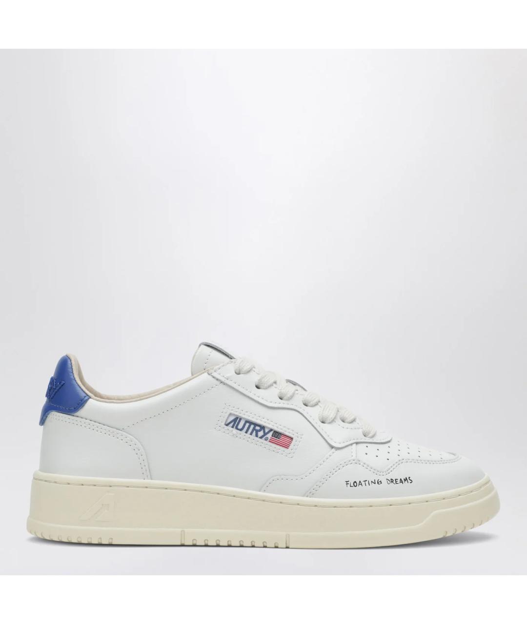 AUTRY Белые кожаные кроссовки, фото 3