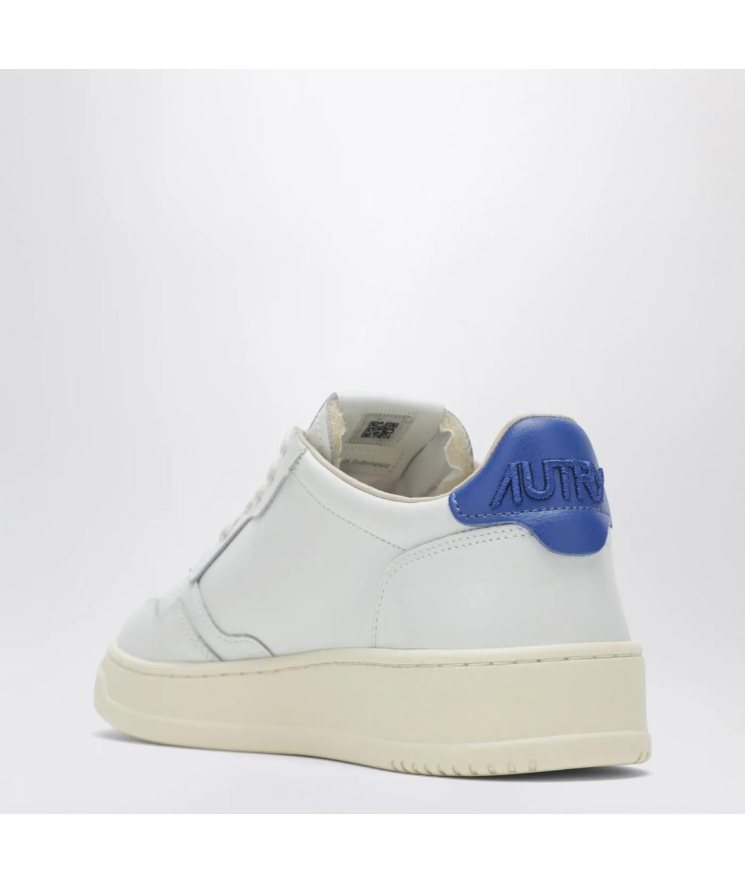 AUTRY Белые кожаные кроссовки, фото 2