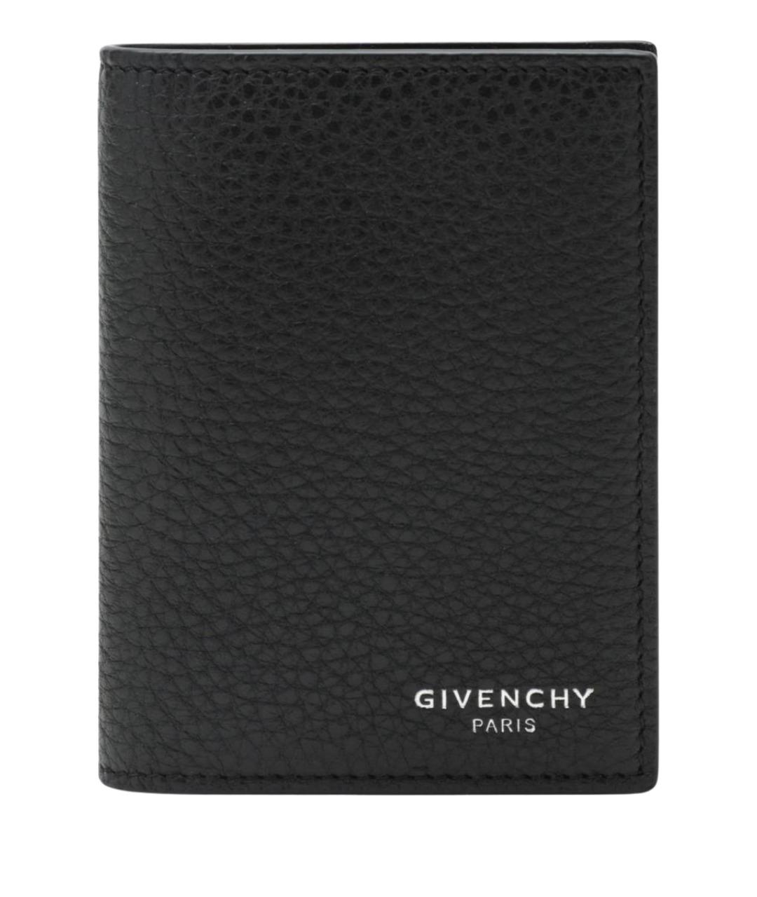 GIVENCHY Черный кожаный кардхолдер, фото 1