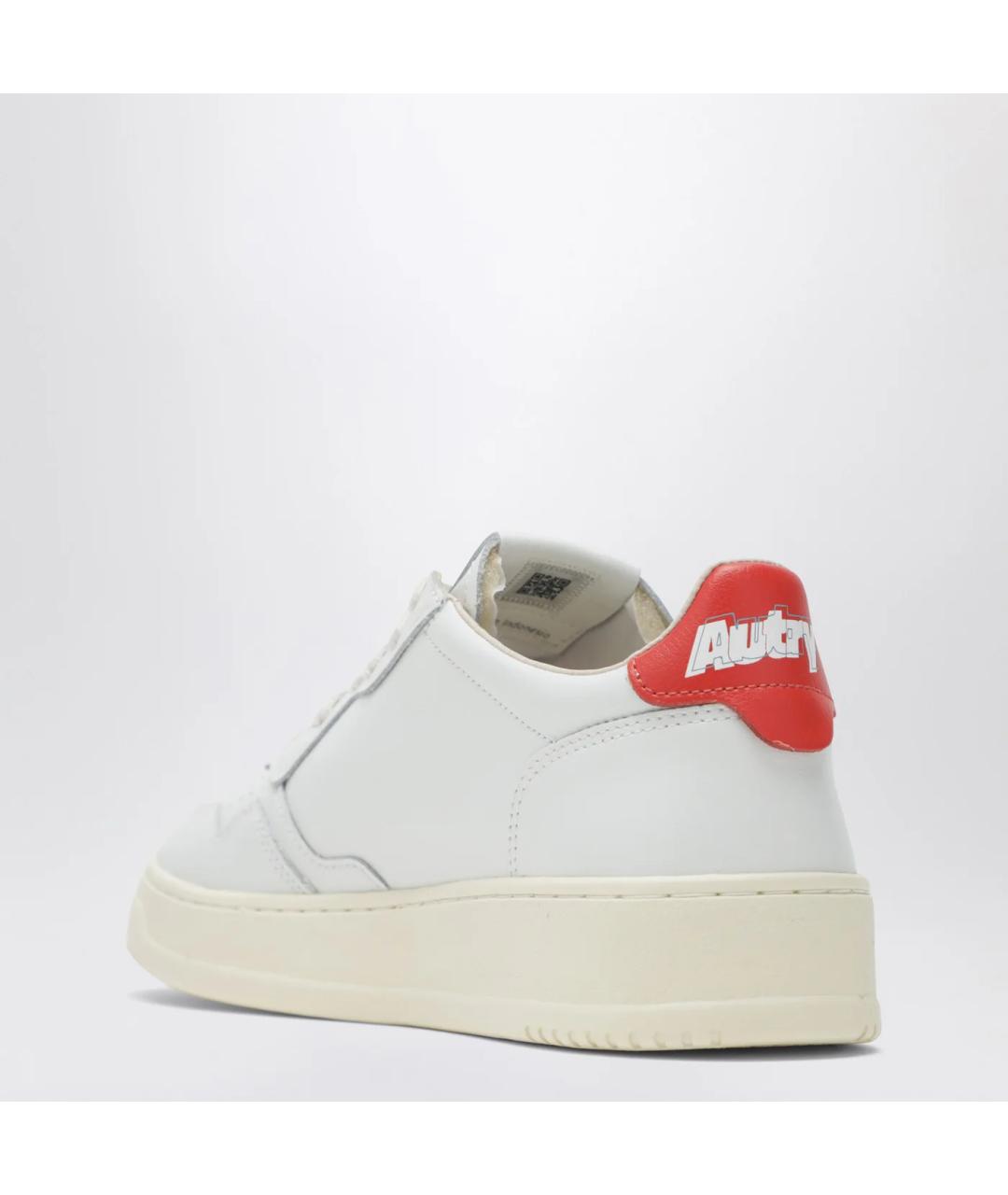 AUTRY Белые кожаные кроссовки, фото 2