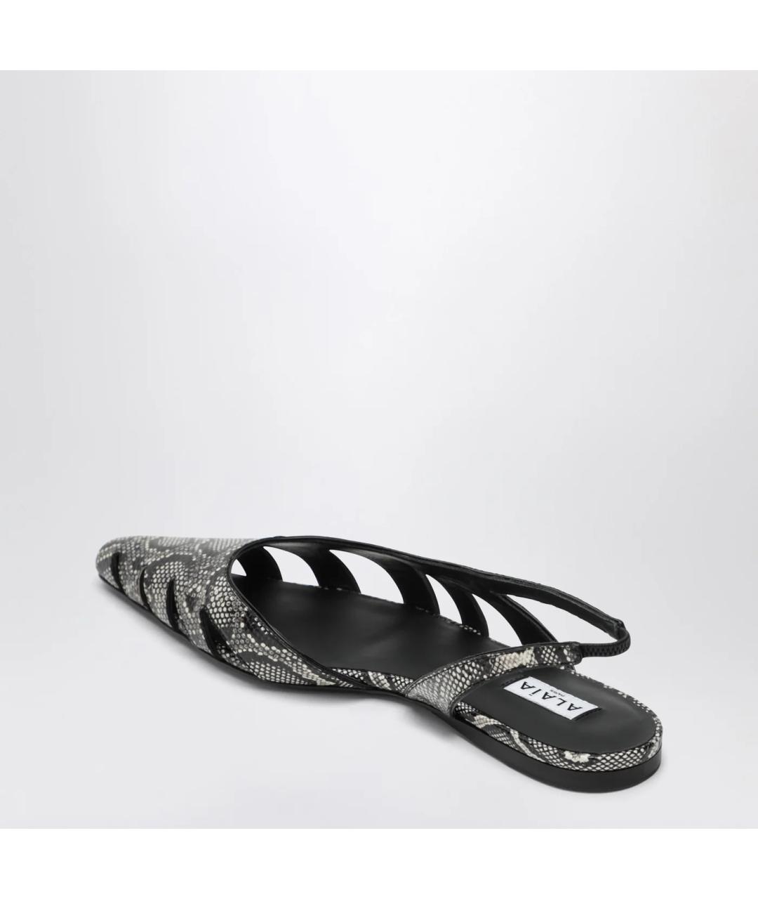 ALAIA Мульти кожаные балетки, фото 2