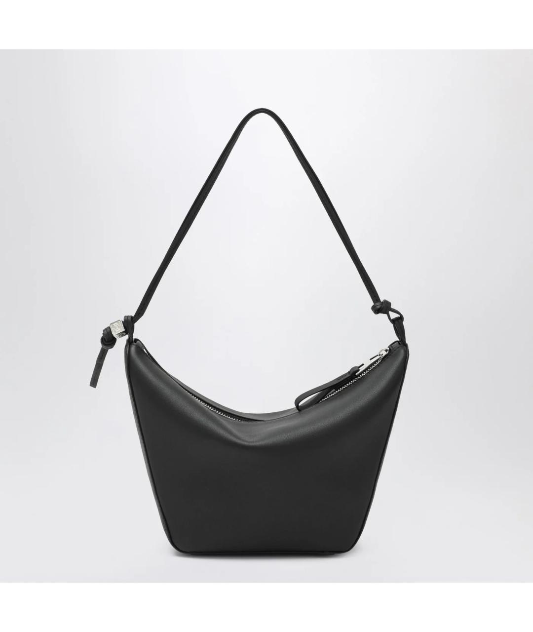 LOEWE Черная кожаная сумка через плечо, фото 2