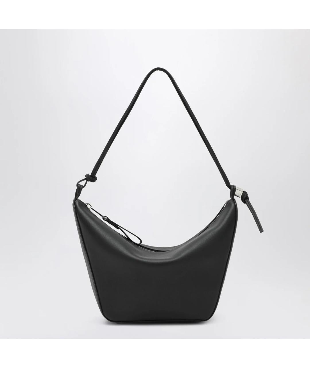 LOEWE Черная кожаная сумка через плечо, фото 3