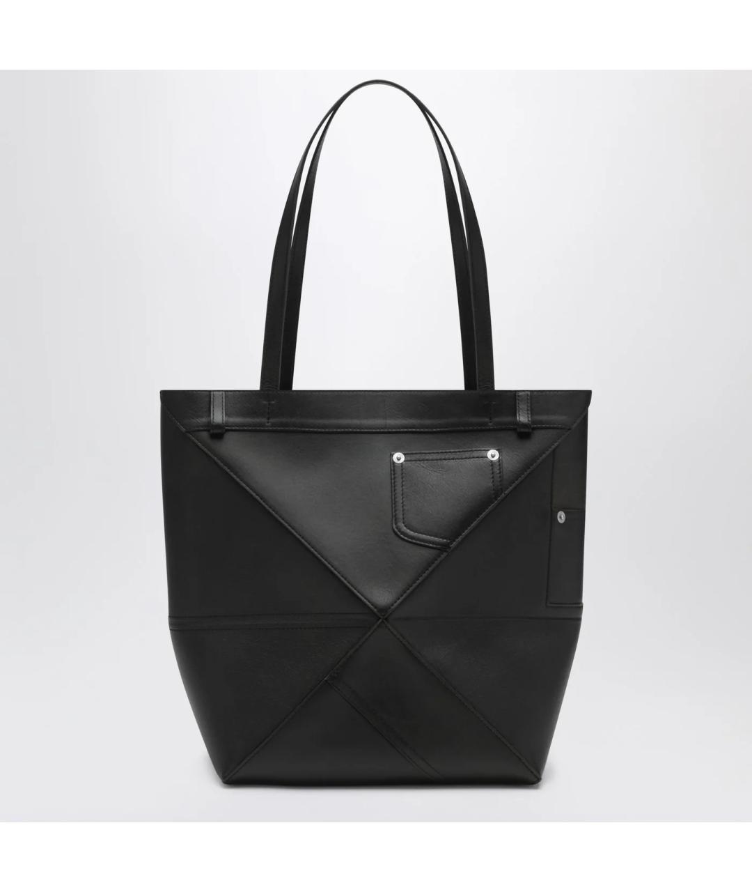 LOEWE Коричневая кожаная сумка тоут, фото 2