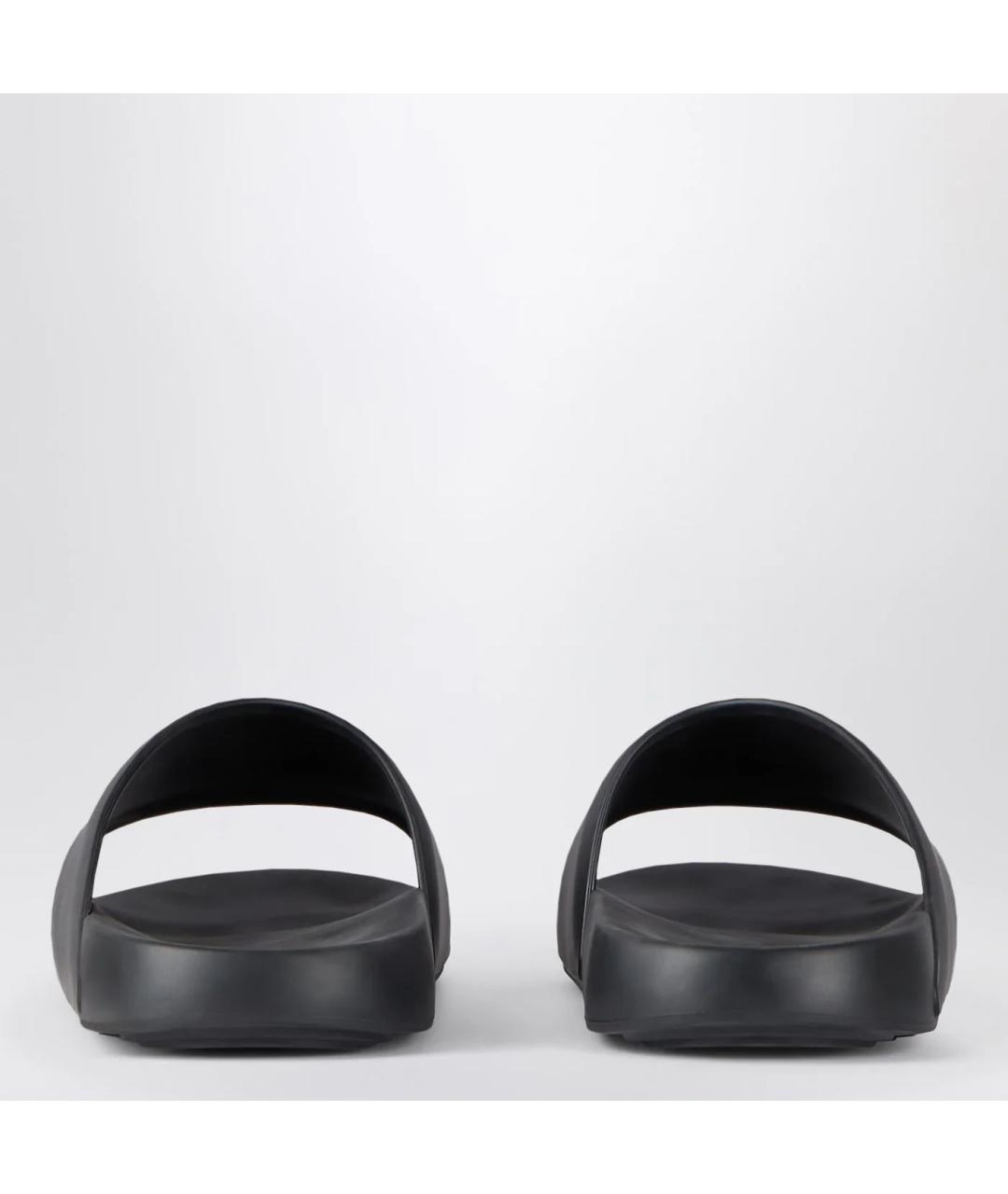 GIVENCHY Черные резиновые шлепанцы, фото 2