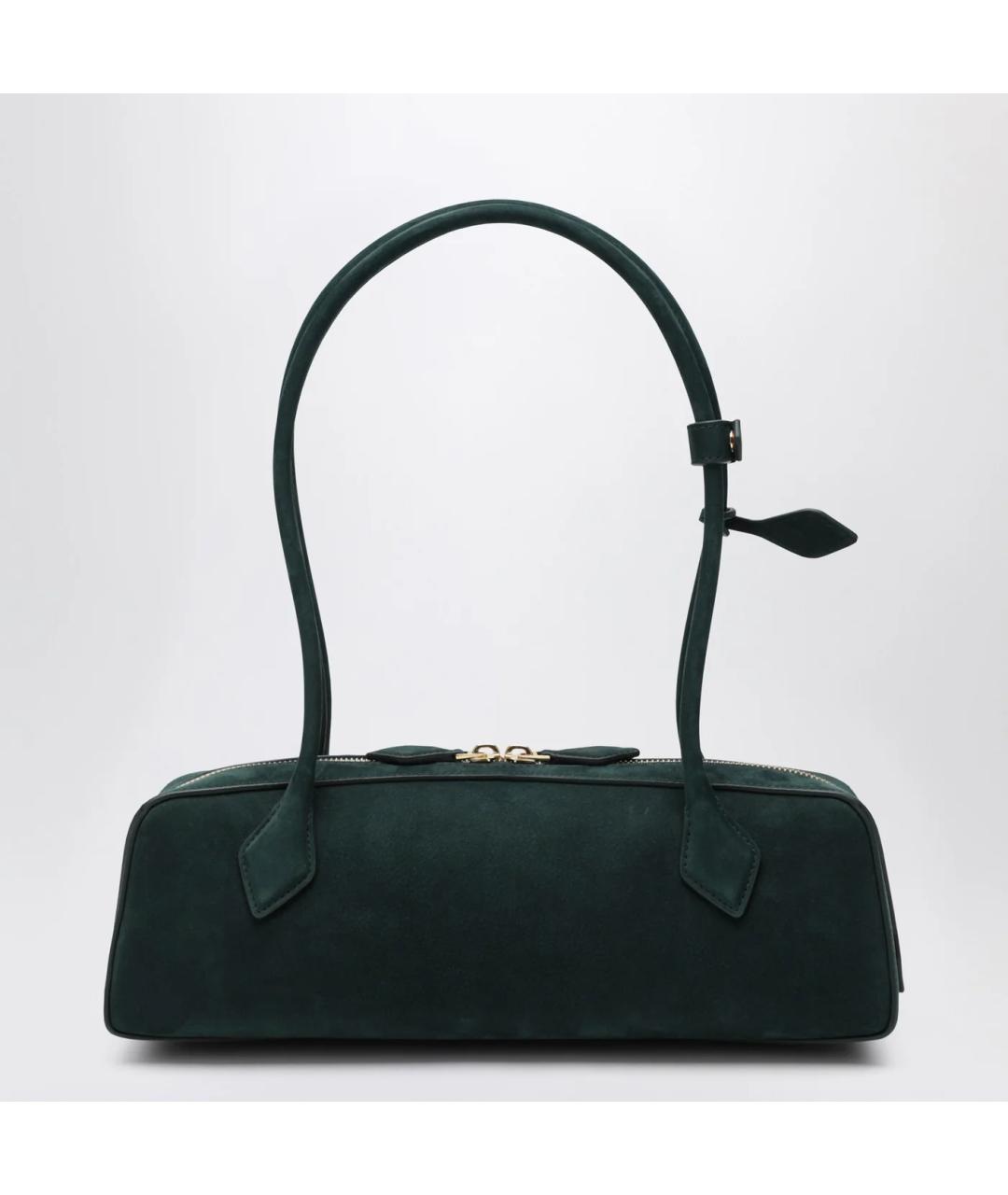 ALAIA Зеленая кожаная сумка через плечо, фото 2