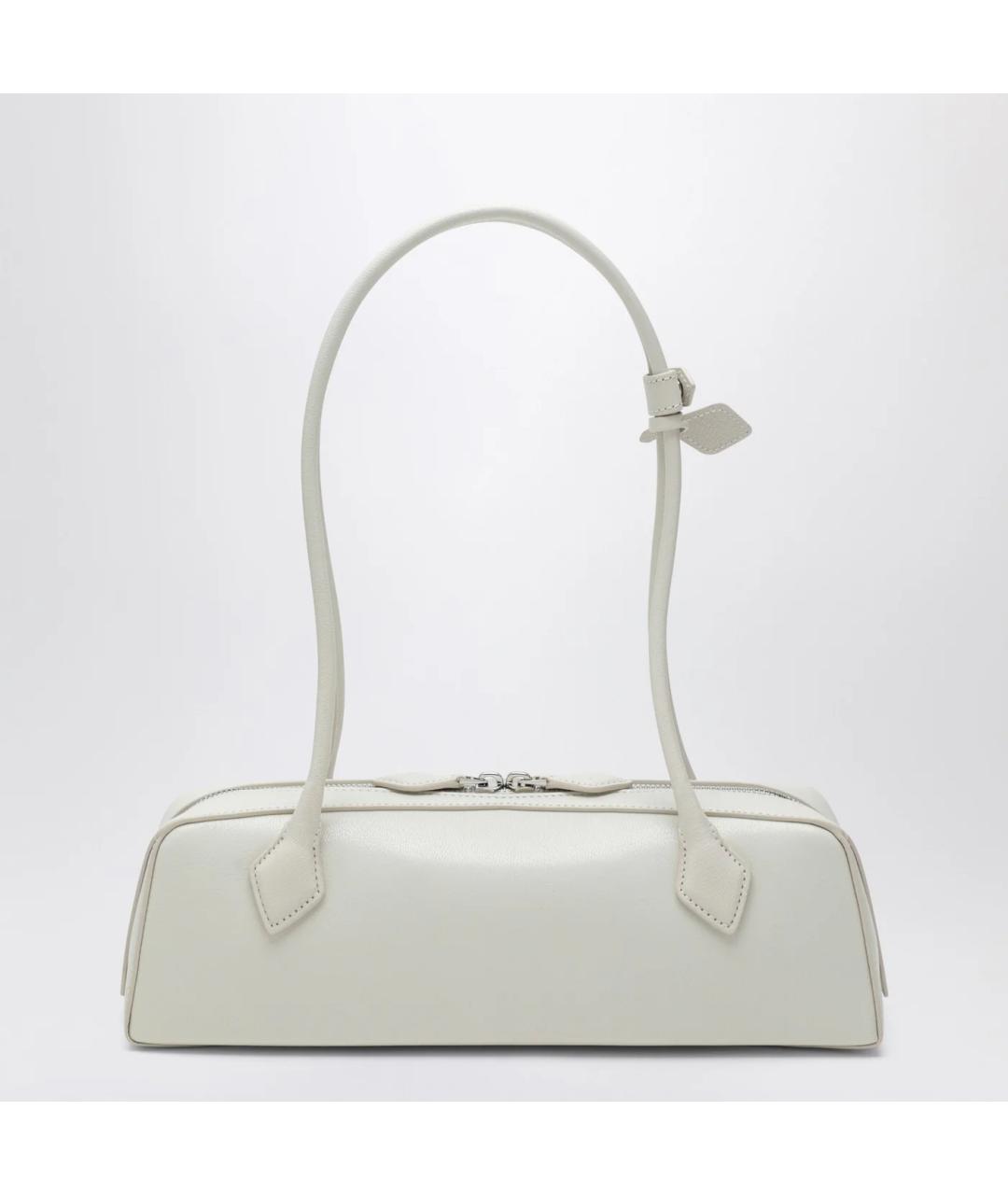 ALAIA Белая кожаная сумка через плечо, фото 2