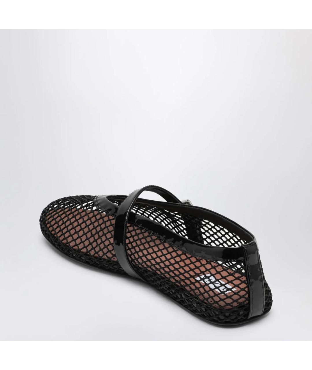 ALAIA Черные синтетические балетки, фото 2