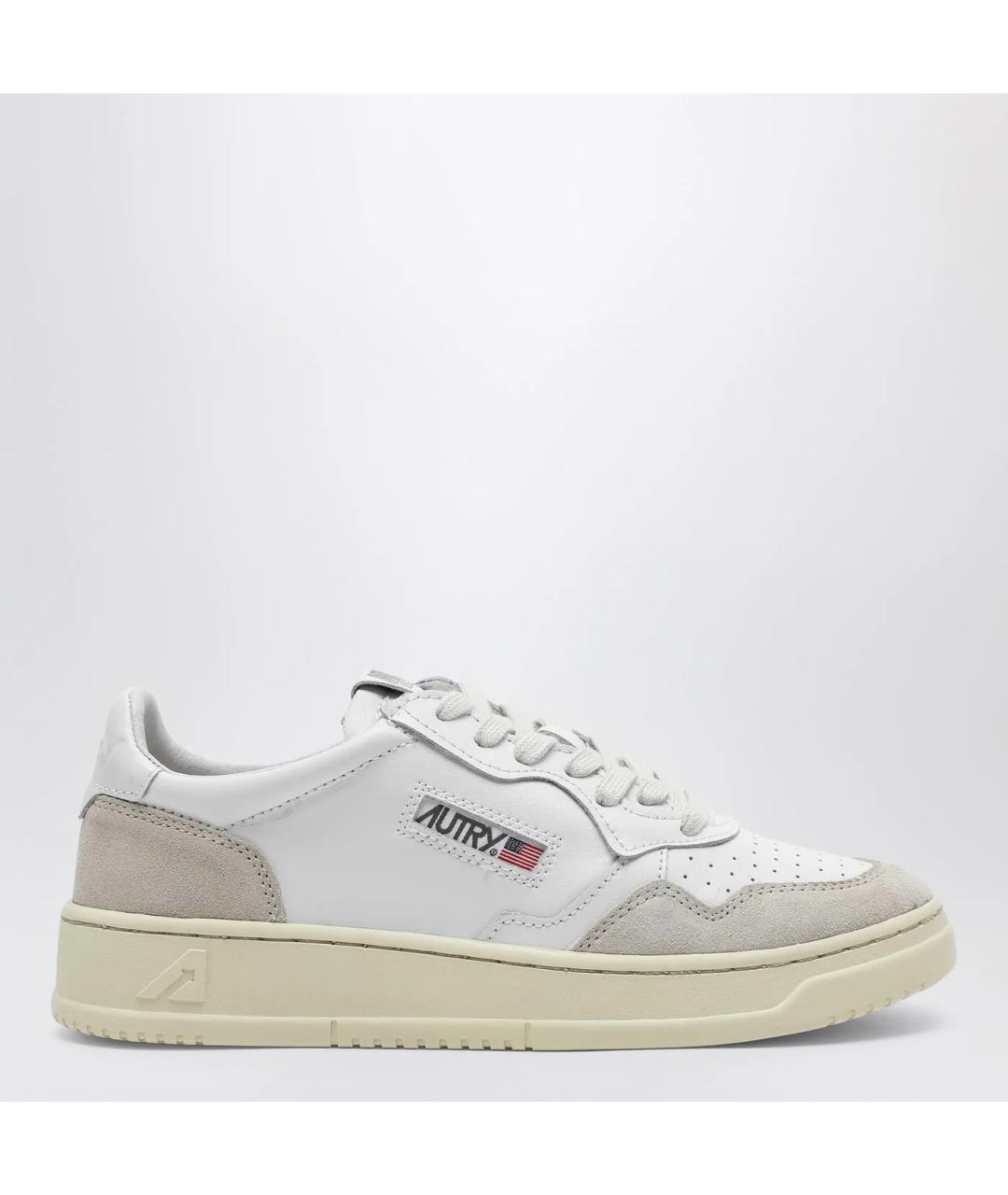 AUTRY Белые кожаные кеды, фото 3