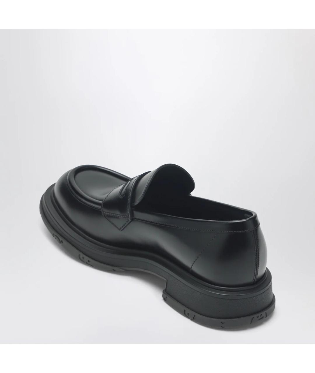 GUCCI Черные кожаные лоферы, фото 2