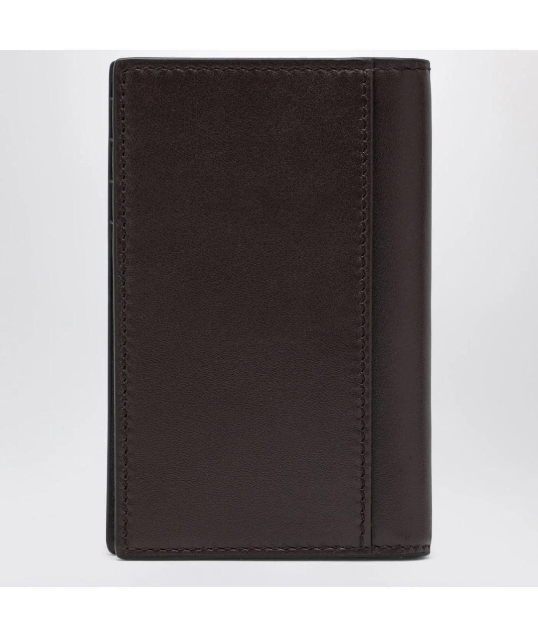 GUCCI Коричневый кожаный кардхолдер, фото 2