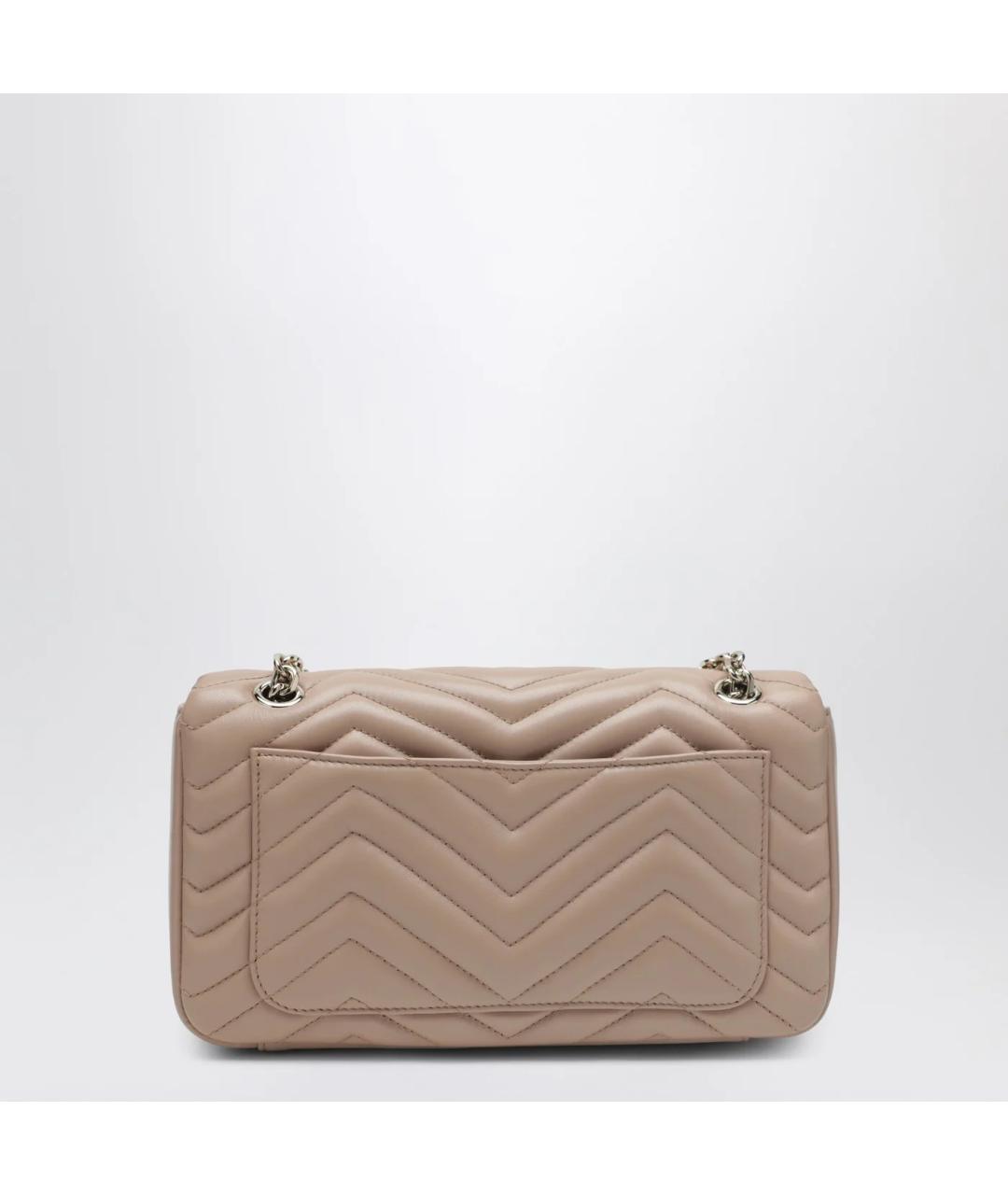 GUCCI Розовая кожаная сумка через плечо, фото 2