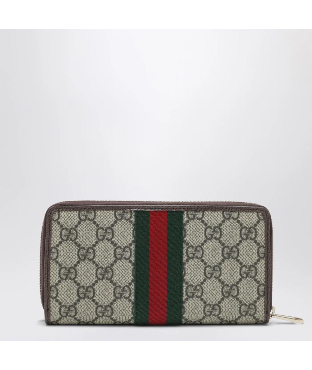 GUCCI Бежевый кошелек, фото 2