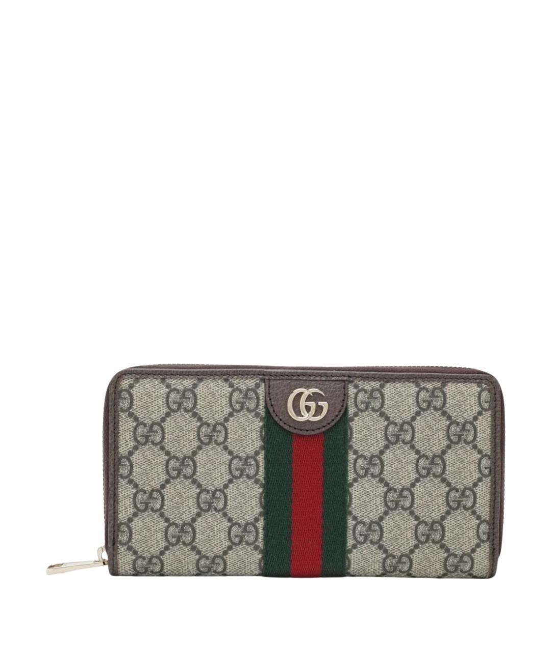 GUCCI Бежевый кошелек, фото 1